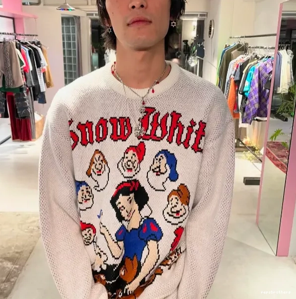 WHITE Snow SNOW SWEATER White Sweater 24FW 1003